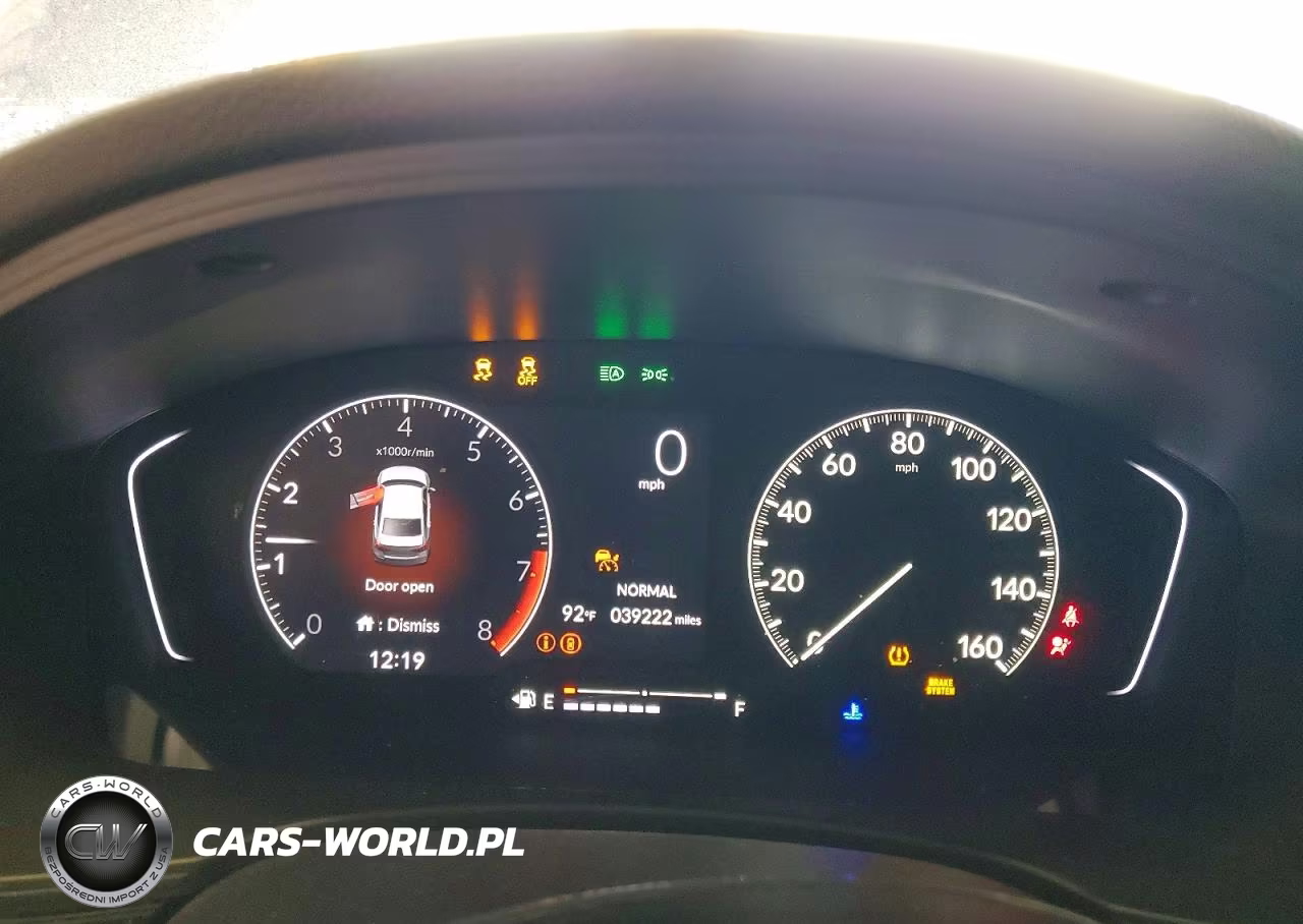 2022 Honda Civic Sport VIN:2HGFE2F52NH589390 - 9