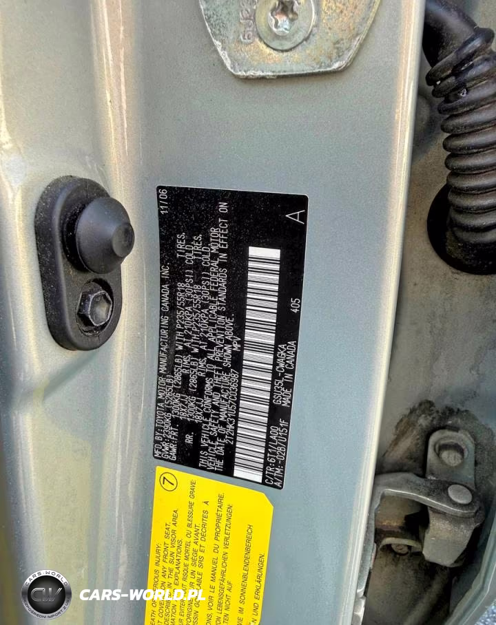 2007 Lexus Rx 350 VIN:2T2HK31U57C036987 - 10