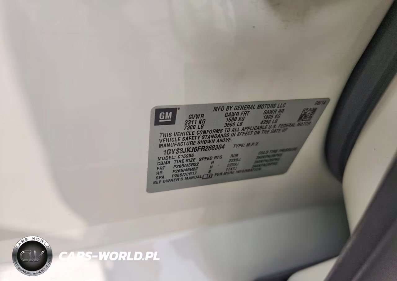 2015 Cadillac Escalade Esv Premium VIN:1GYS3JKJ6FR268304 - 13