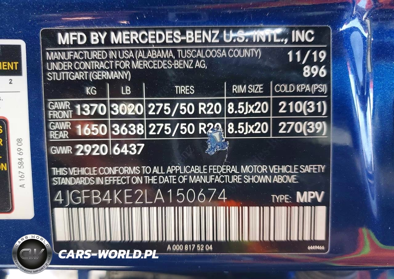 2020 Mercedes-Benz Gle 350 4Matic VIN:4JGFB4KE2LA150674 - 14