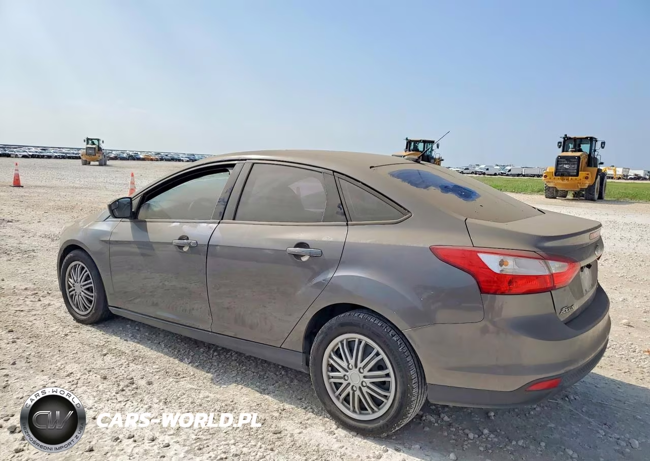 2012 Ford Focus Se VIN:1FAHP3F28CL478278 - 2