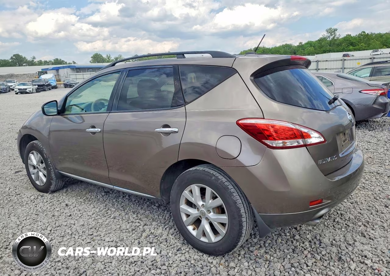 2011 Nissan Murano S VIN:JN8AZ1MU3BW052028 - 2