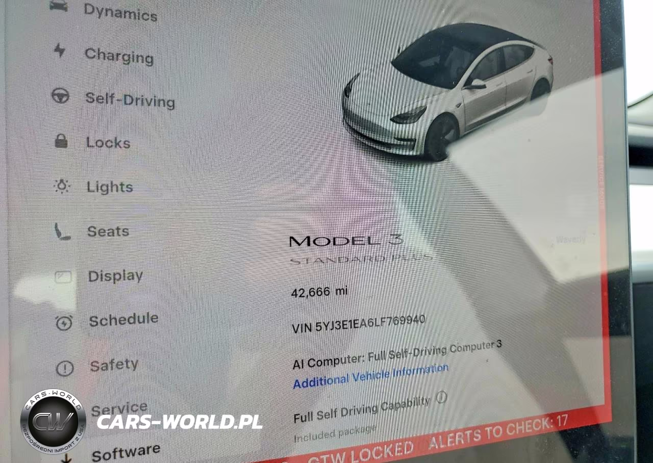 2020 Tesla Model 3 VIN:5YJ3E1EA6LF769940 - 9