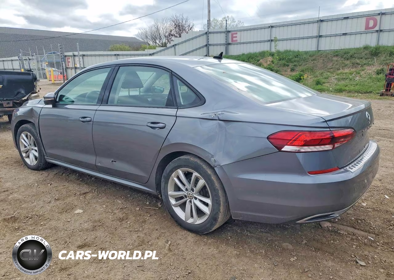 2021 Volkswagen Passat S VIN:1VWAA7A36MC004297 - 2