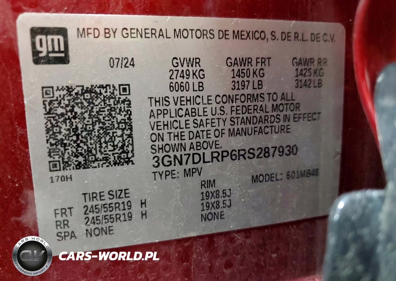 2024 Chevrolet Equinox 2Lt VIN:3GN7DLRP6RS287930 - 12