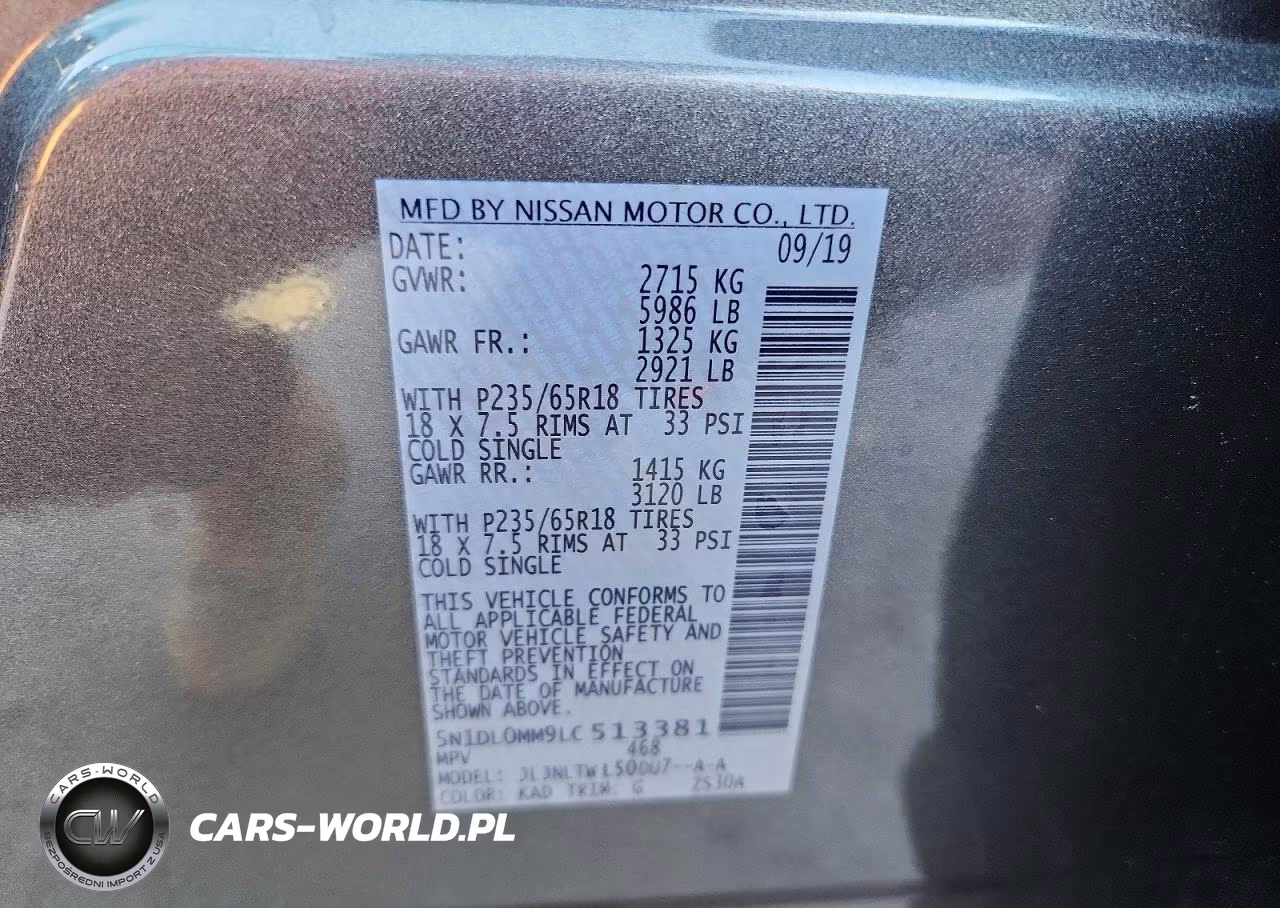 2020 Infiniti Qx60 Luxe VIN:5N1DL0MM9LC513381 - 13