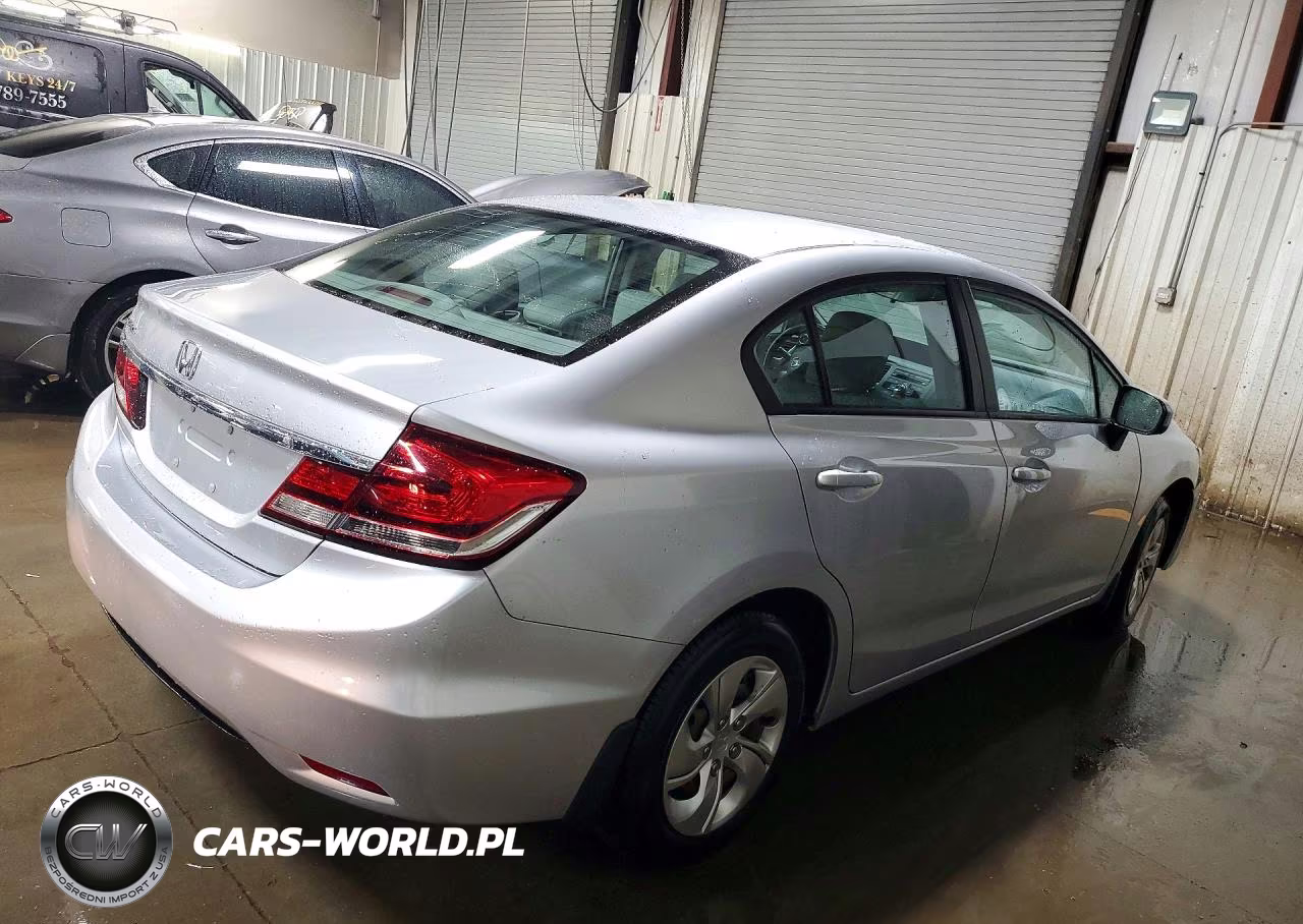 2015 Honda Civic Lx VIN:19XFB2F59FE105249 - 3