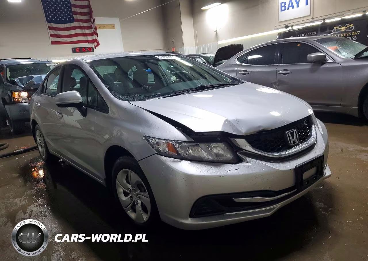 2015 Honda Civic Lx VIN:19XFB2F59FE105249 - 4