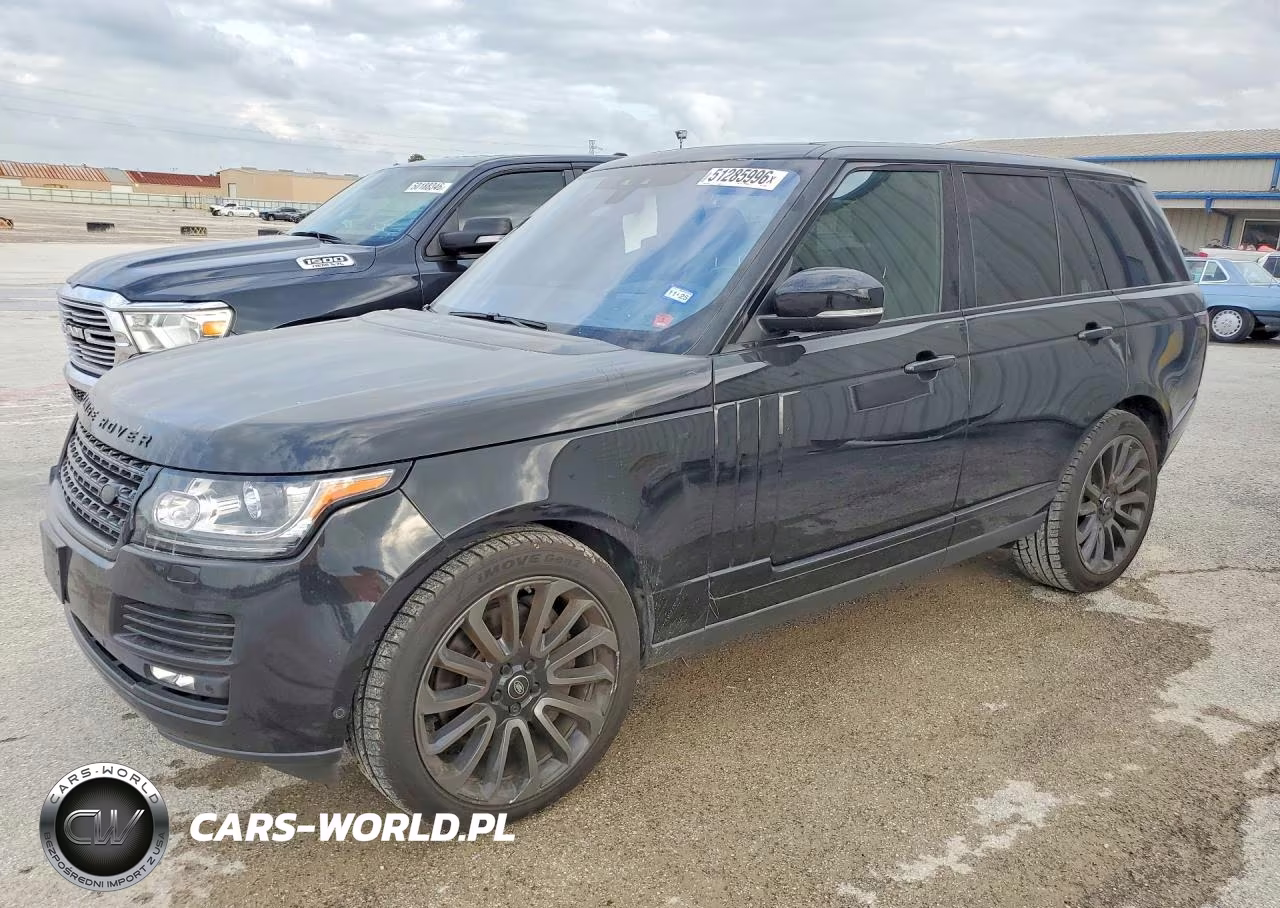2017 Land Rover Range Rover 5.0L V8 Supercharged