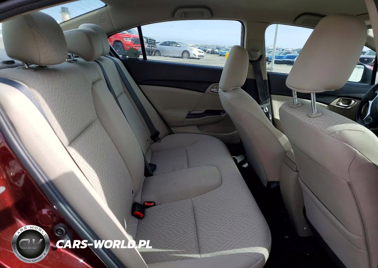 2015 Honda Civic Lx VIN:19XFB2F54FE293890 - 10
