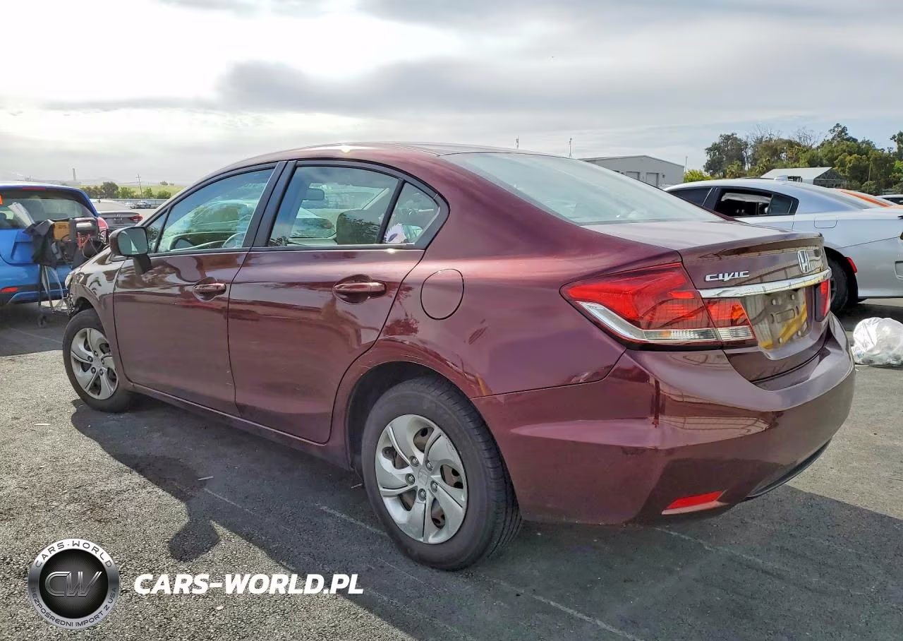 2015 Honda Civic Lx VIN:19XFB2F54FE293890 - 2