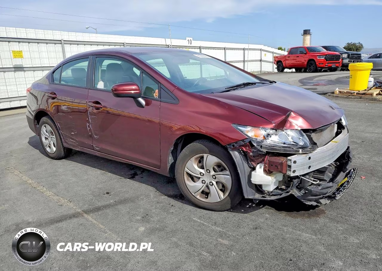 2015 Honda Civic Lx VIN:19XFB2F54FE293890 - 4