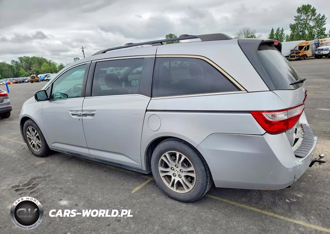 2013 Honda Odyssey Exl VIN:5FNRL5H67DB044427 - 2