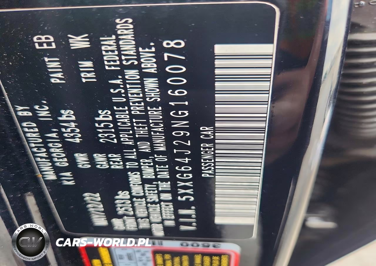 2022 Kia K5 Gt Line VIN:5XXG64J29NG160078 - 12