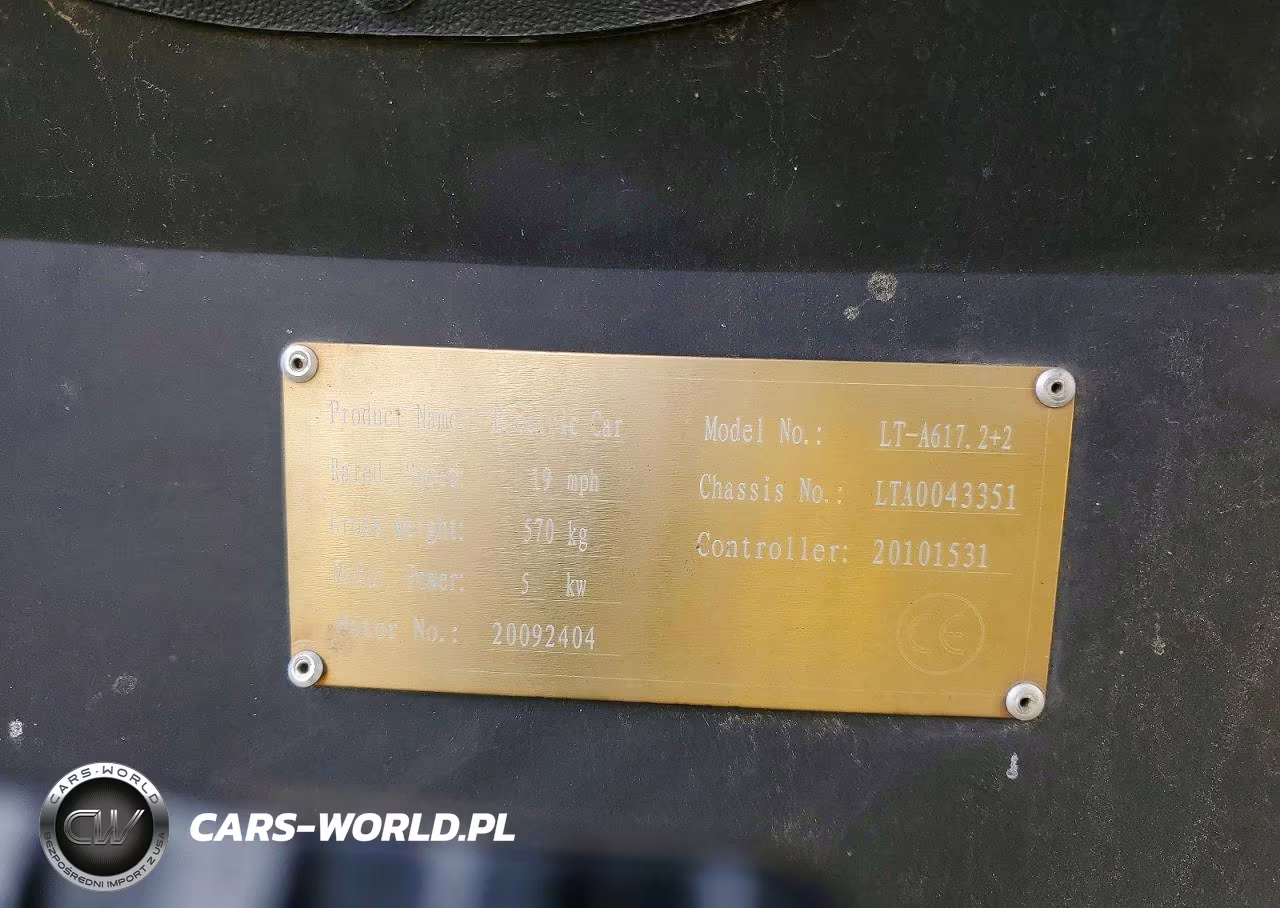 2021 Icon Golf Cart VIN:LTA0043351 - 10