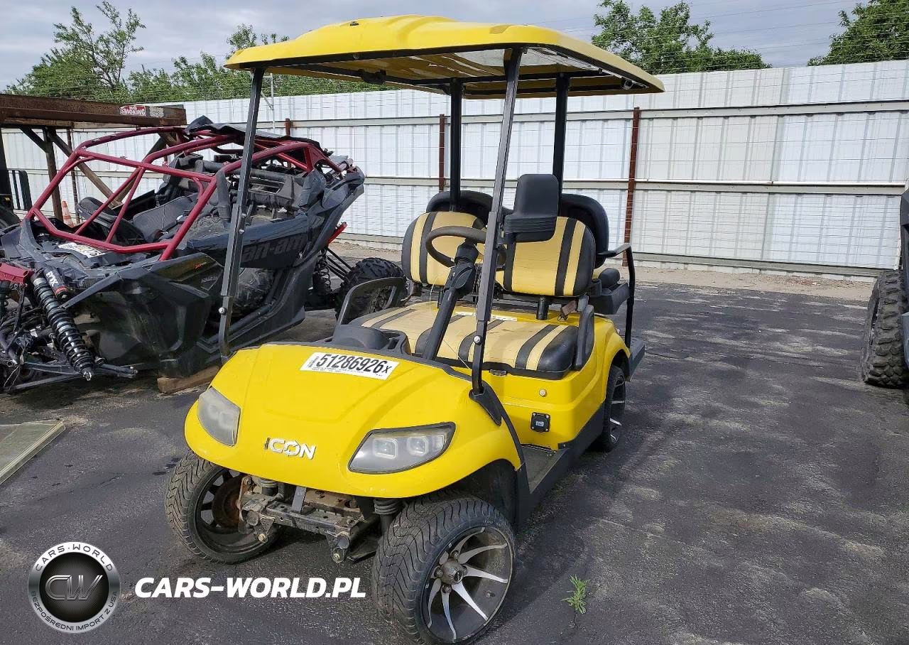 2021 Icon Golf Cart VIN:LTA0043351 - 2
