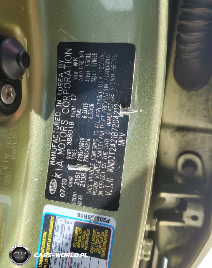 2011 Kia Soul + VIN:KNDJT2A21B7204212 - 14