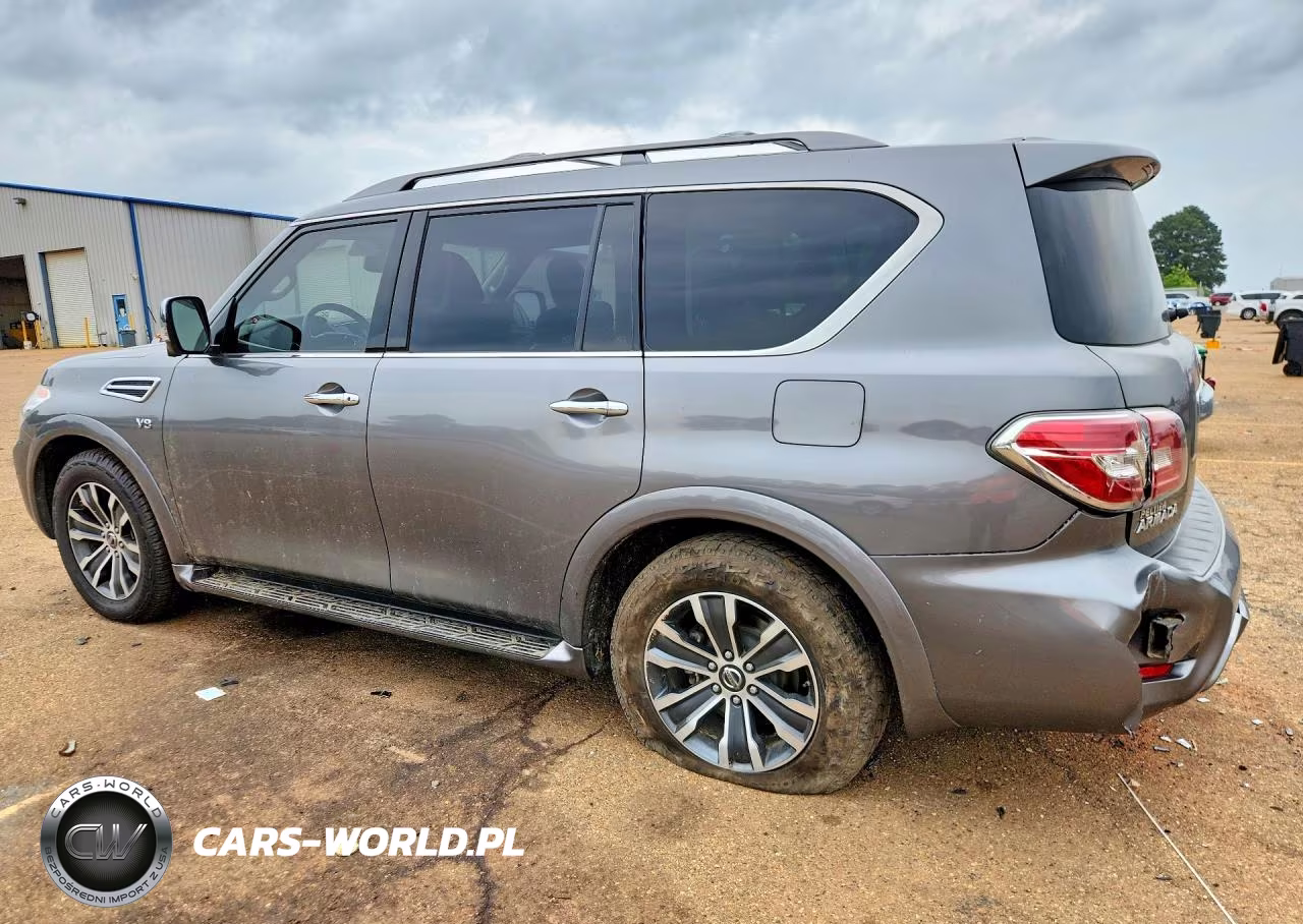 2020 Nissan Armada Sl VIN:JN8AY2ND8L9109301 - 2