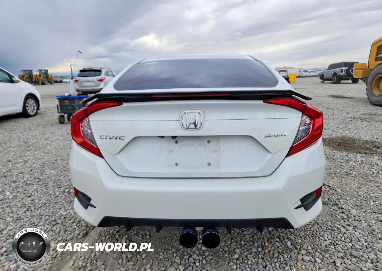 2020 Honda Civic Sport VIN:2HGFC2F81LH582959 - 6