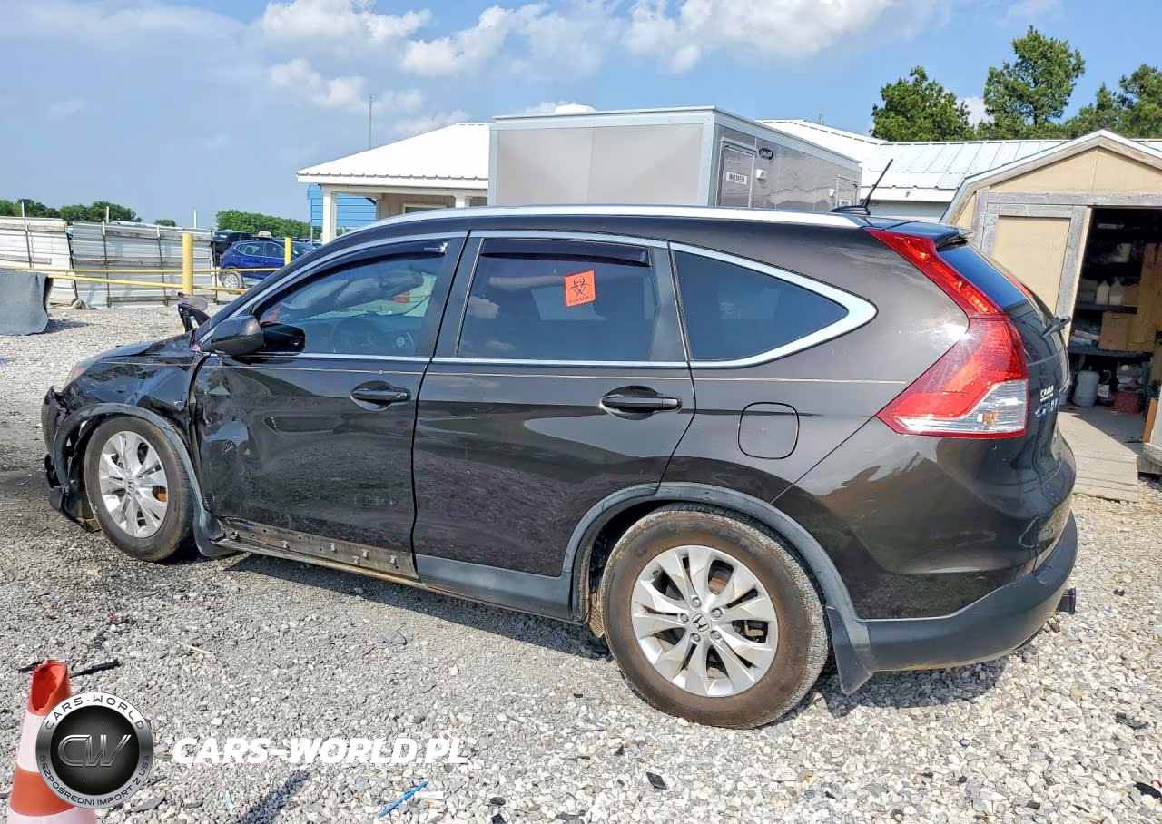 2014 Honda Cr-V Exl VIN:5J6RM4H75EL025187 - 2