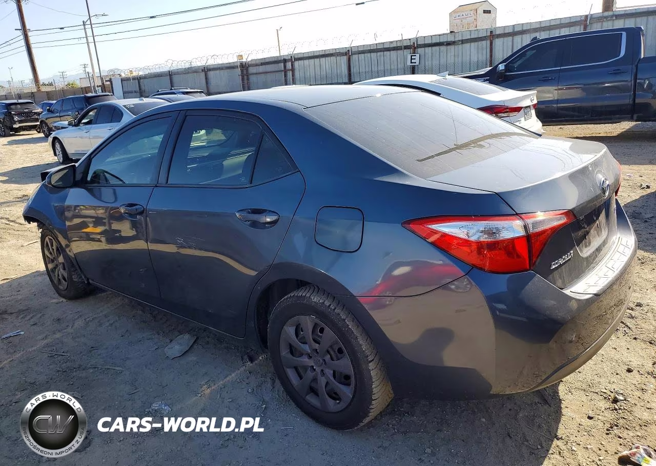 2016 Toyota Corolla Le VIN:5YFBURHE5GP438272 - 2