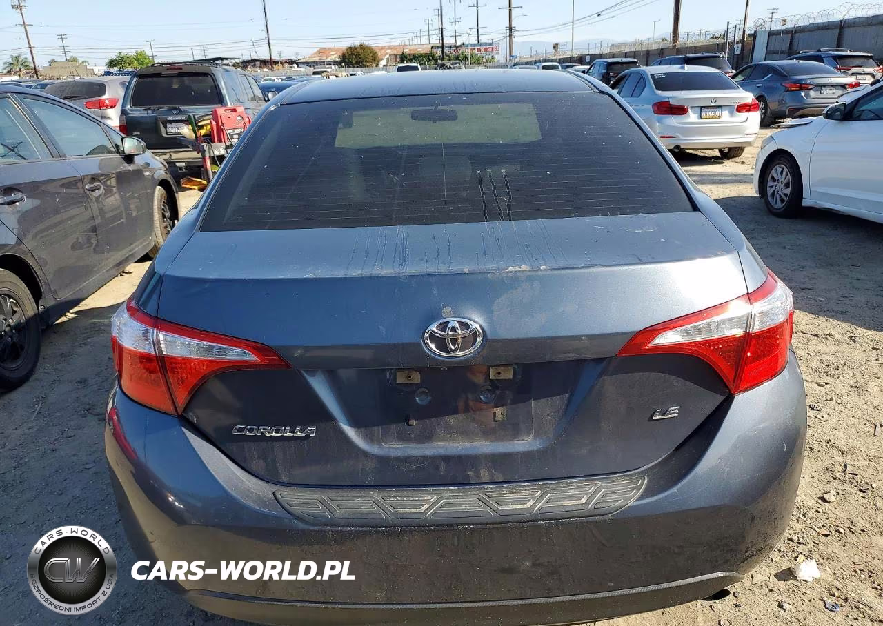 2016 Toyota Corolla Le VIN:5YFBURHE5GP438272 - 6