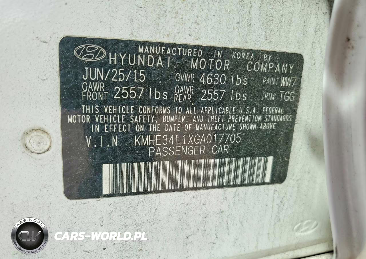 2016 Hyundai Sonata Hybrid Limited VIN:KMHE34L1XGA017705 - 12