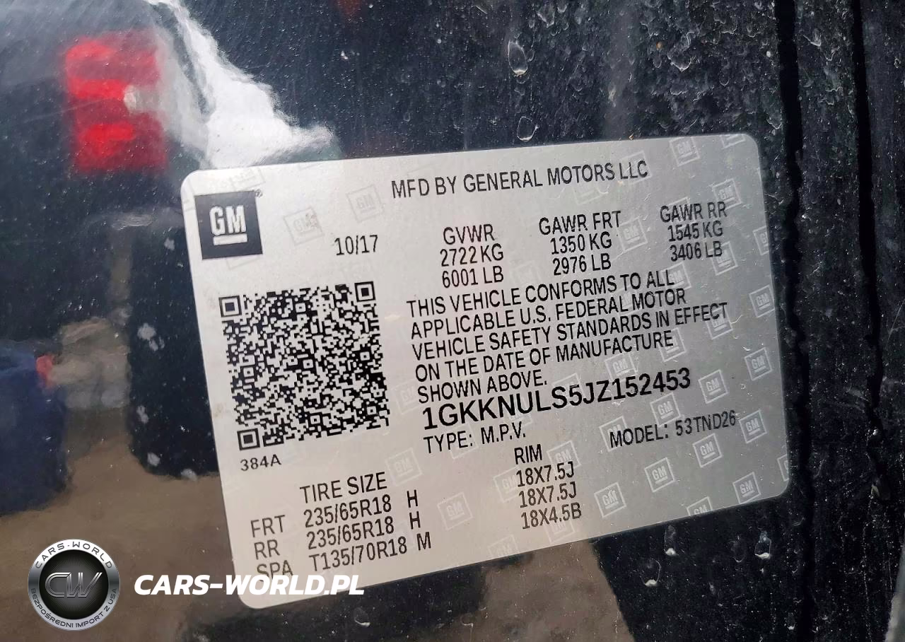 2018 GMC Acadia VIN:1GKKNULS5JZ152453 - 12