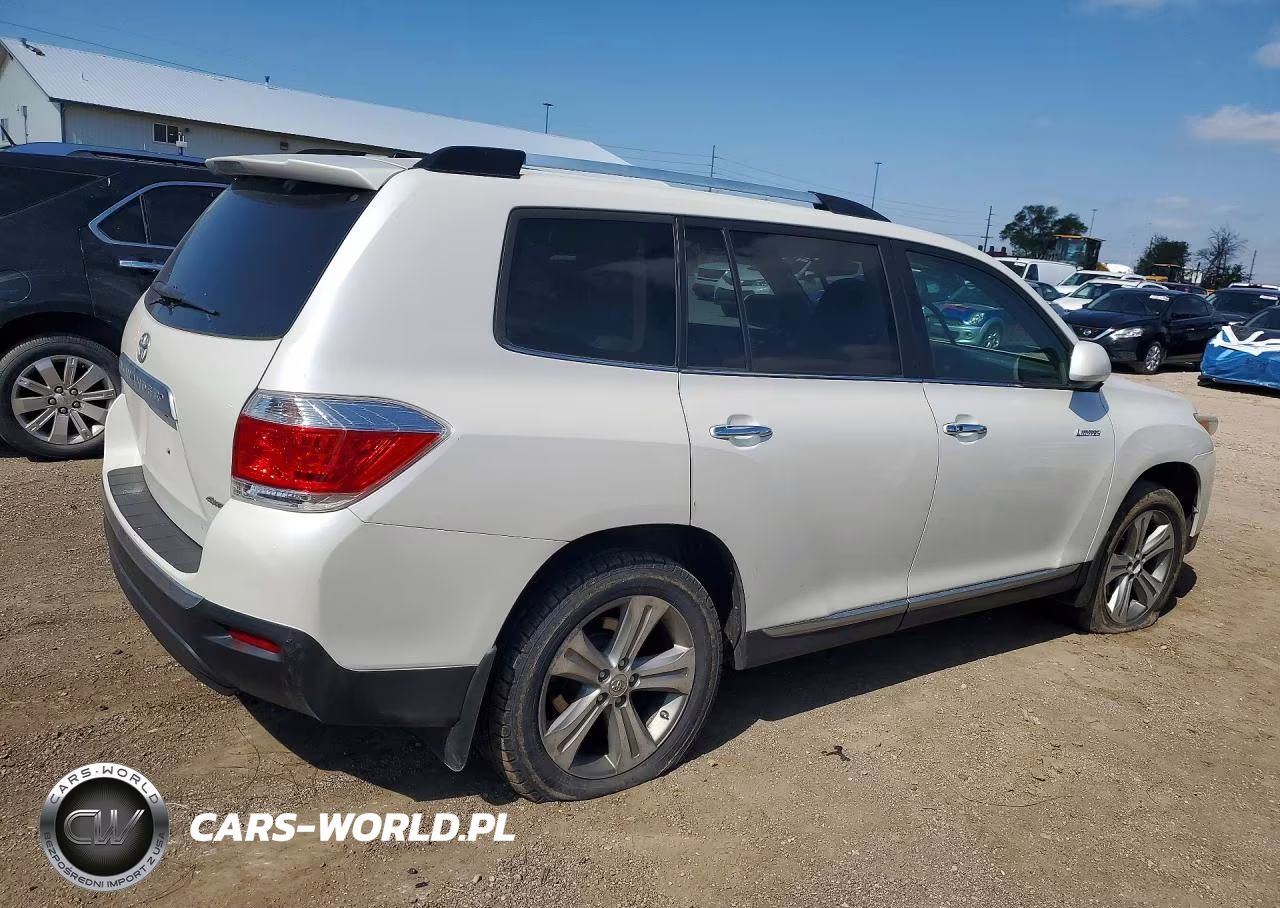 2012 Toyota Highlander Limited VIN:5TDDK3EHXCS148931 - 3