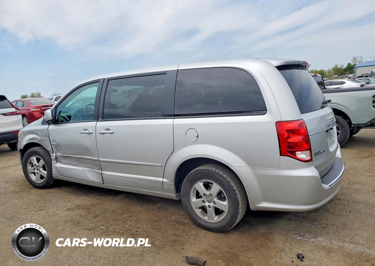 2012 Dodge Grand Caravan Se VIN:2C4RDGBG5CR254988 - 2