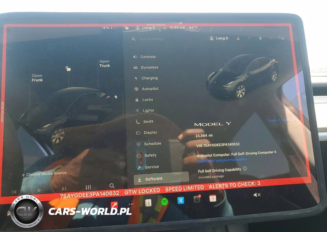 2023 Tesla Model Y VIN:7SAYGDEE3PA140632 - 9