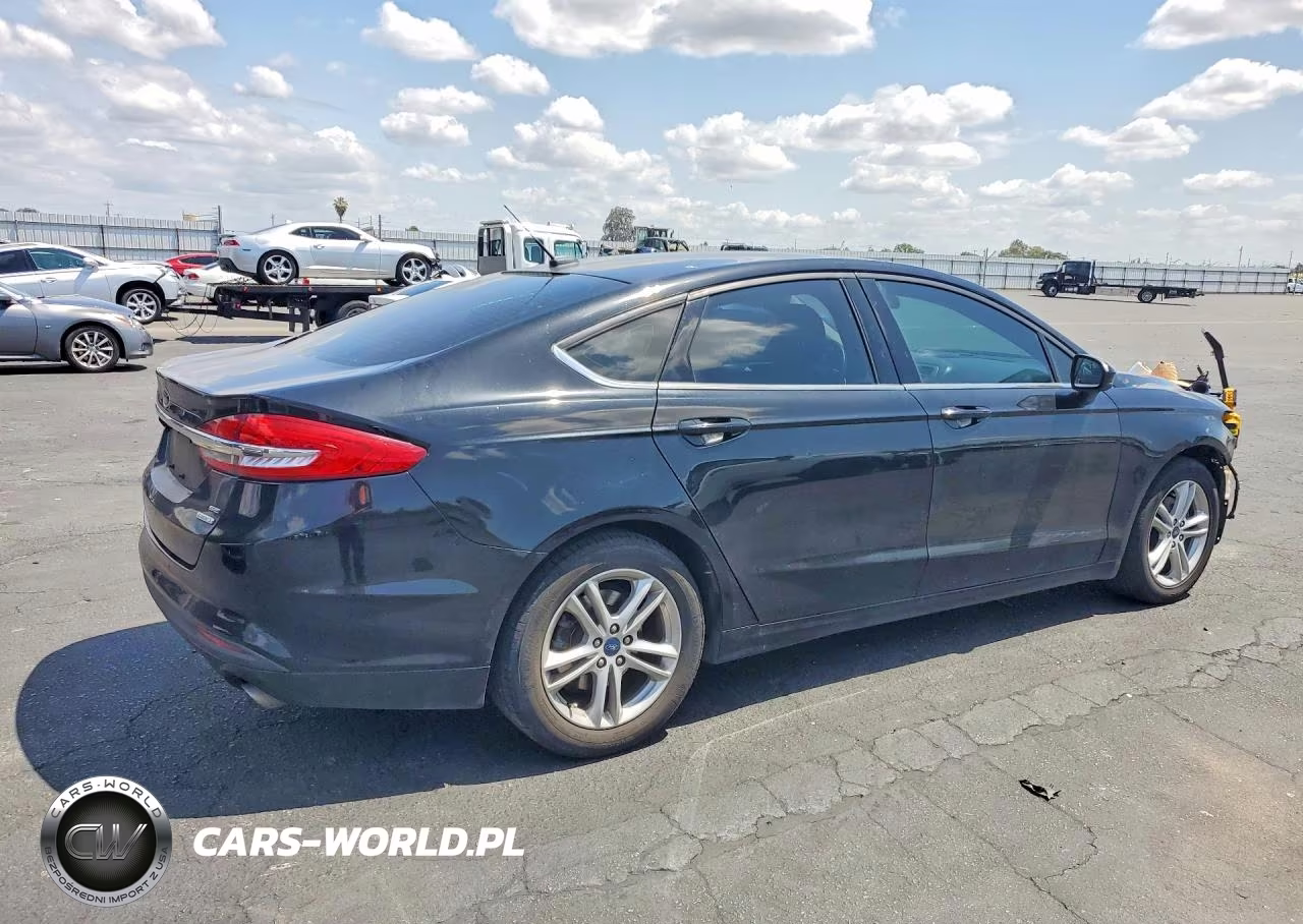 2018 Ford Fusion Se VIN:3FA6P0HD2JR233110 - 3