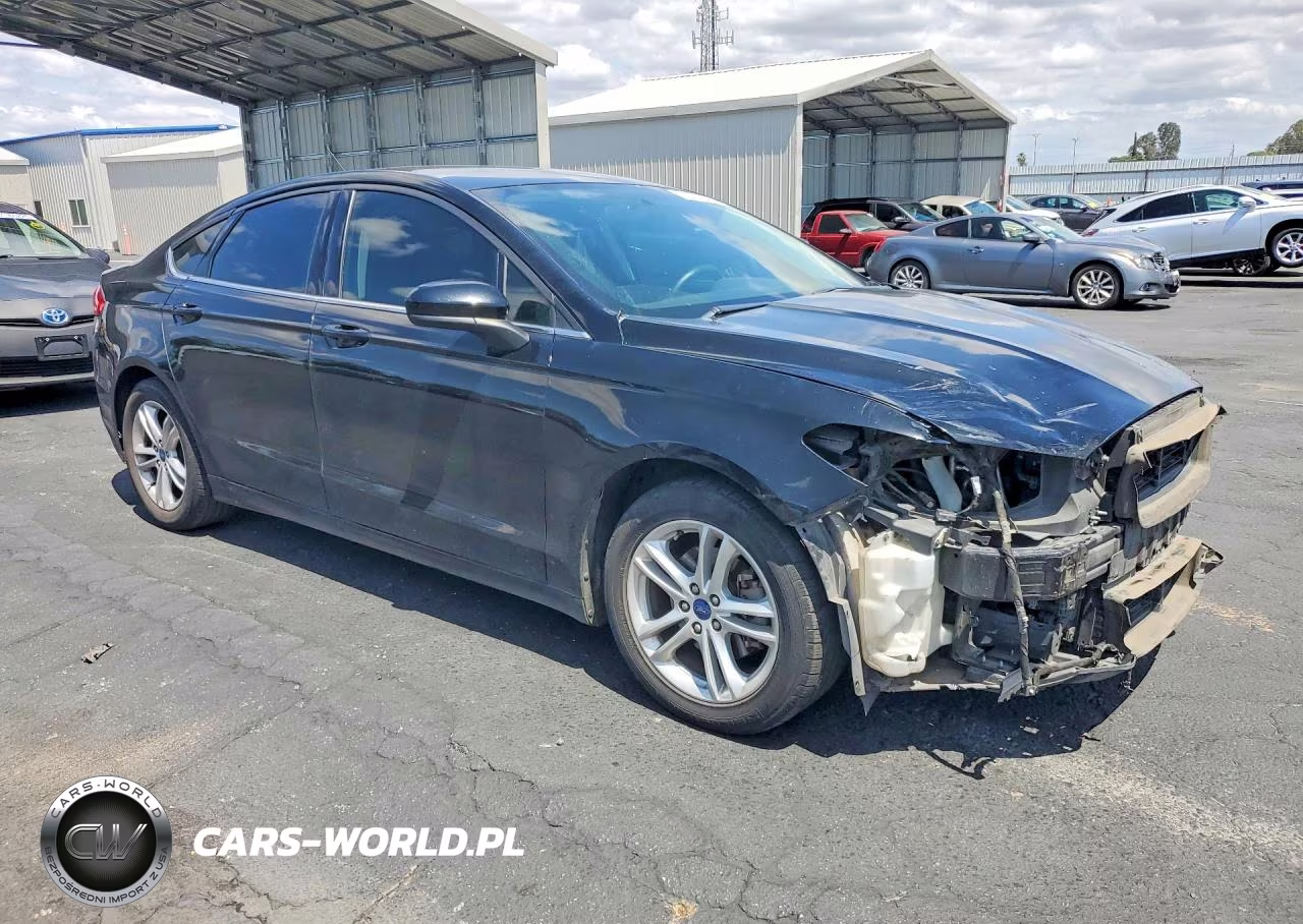 2018 Ford Fusion Se VIN:3FA6P0HD2JR233110 - 4