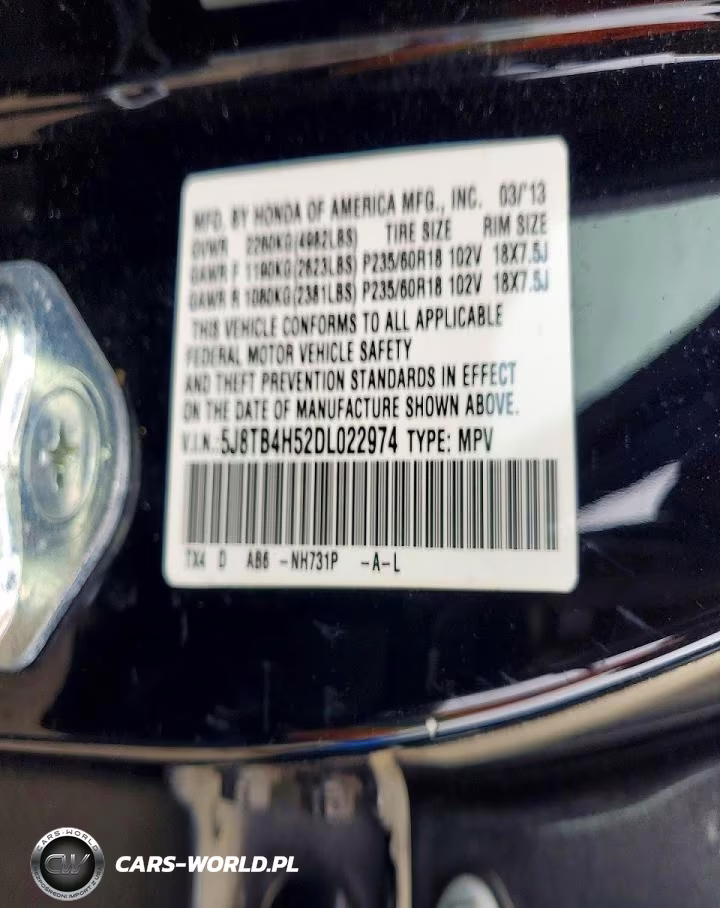 2013 Acura Rdx Technology VIN:5J8TB4H52DL022974 - 13