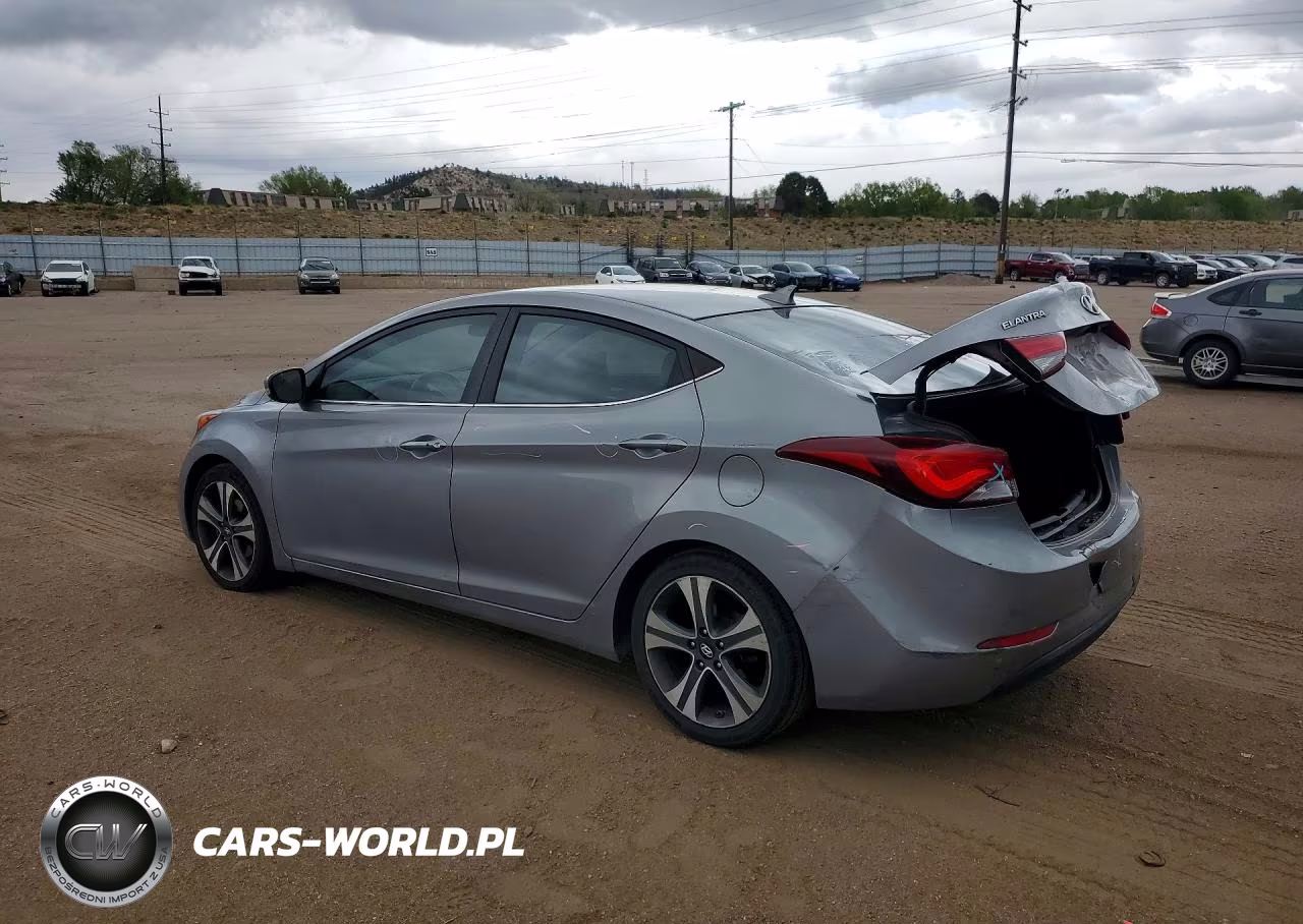 2014 Hyundai Elantra Sport VIN:KMHDH4AH0EU105901 - 2