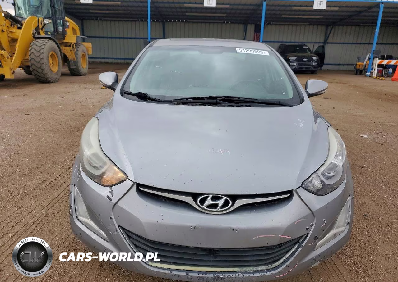 2014 Hyundai Elantra Sport VIN:KMHDH4AH0EU105901 - 5