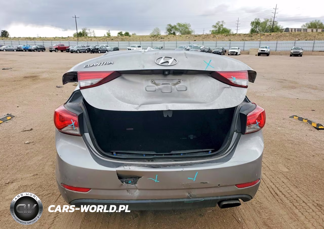 2014 Hyundai Elantra Sport VIN:KMHDH4AH0EU105901 - 6