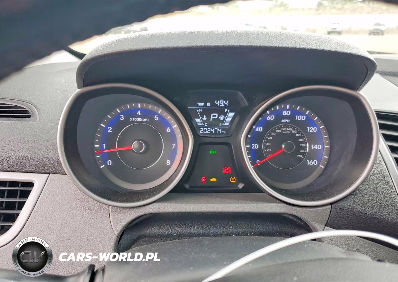 2014 Hyundai Elantra Sport VIN:KMHDH4AH0EU105901 - 9