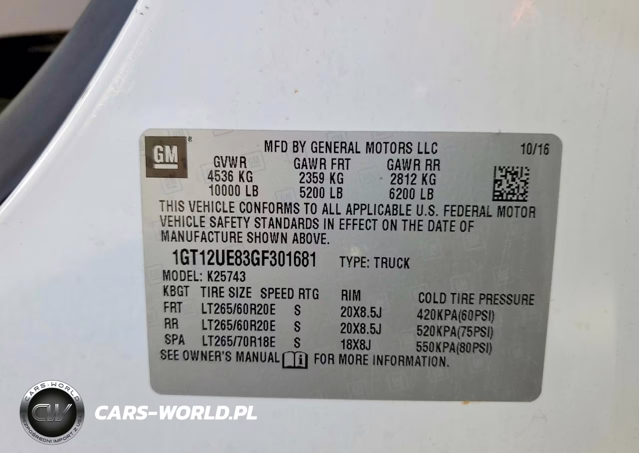 2016 GMC Sierra K2500 Denali VIN:1GT12UE83GF301681 - 12
