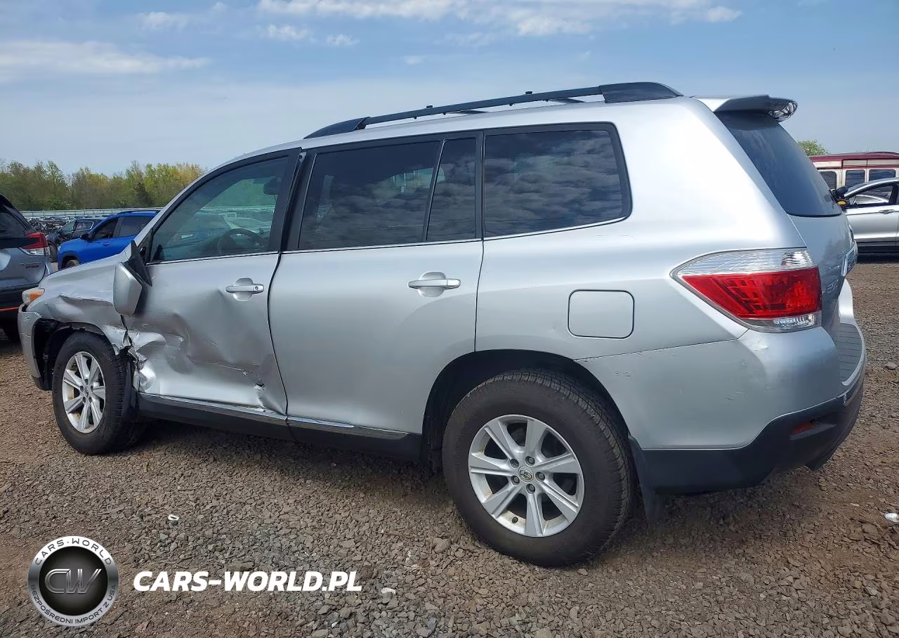 2013 Toyota Highlander Se VIN:5TDBK3EH5DS215458 - 2