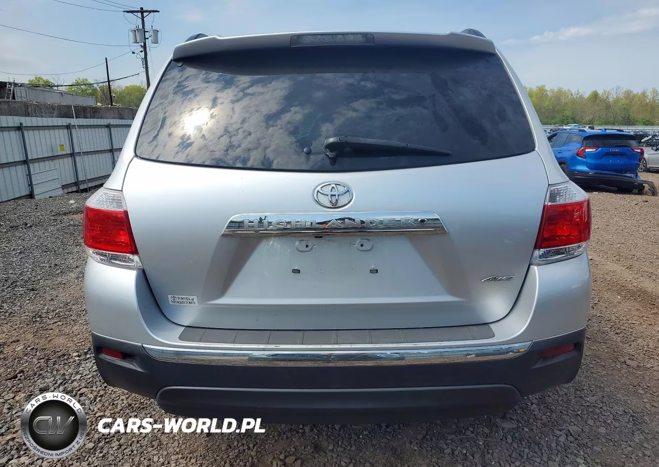 2013 Toyota Highlander Se VIN:5TDBK3EH5DS215458 - 6