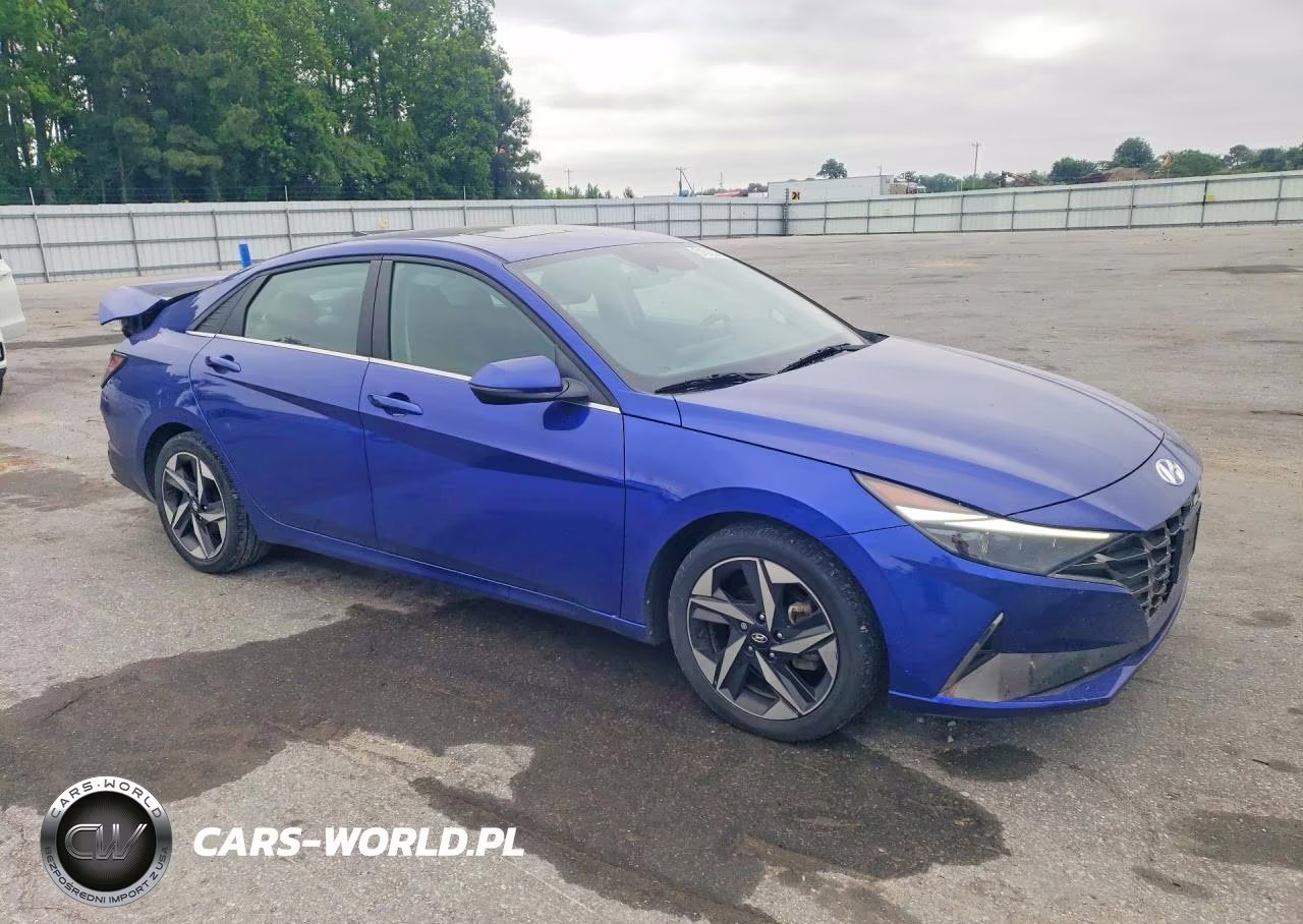 2022 Hyundai Elantra Hybrid Limited VIN:KMHLN4AJ6NU013960 - 4