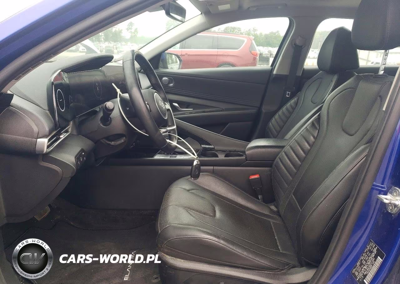 2022 Hyundai Elantra Hybrid Limited VIN:KMHLN4AJ6NU013960 - 7