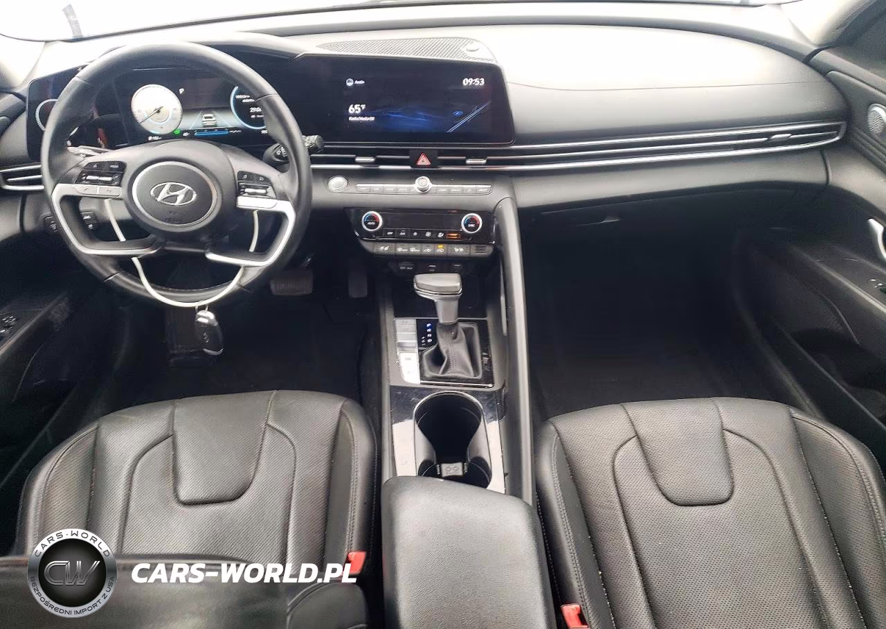 2022 Hyundai Elantra Hybrid Limited VIN:KMHLN4AJ6NU013960 - 8