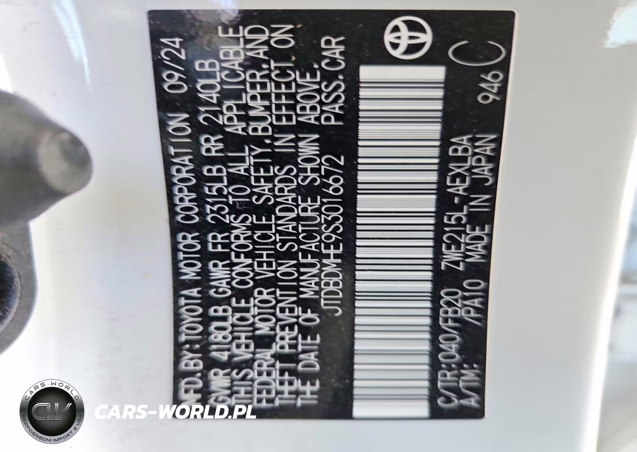 2025 Toyota Corolla Le VIN:JTDBDMHE9S3016672 - 12