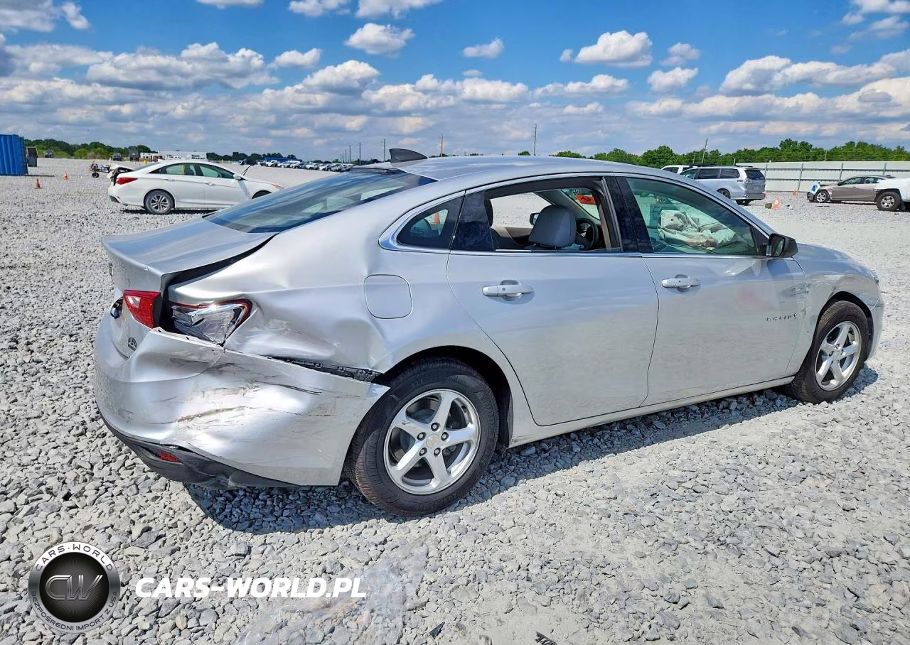 2017 Chevrolet Malibu Ls VIN:1G1ZB5ST8HF249248 - 3
