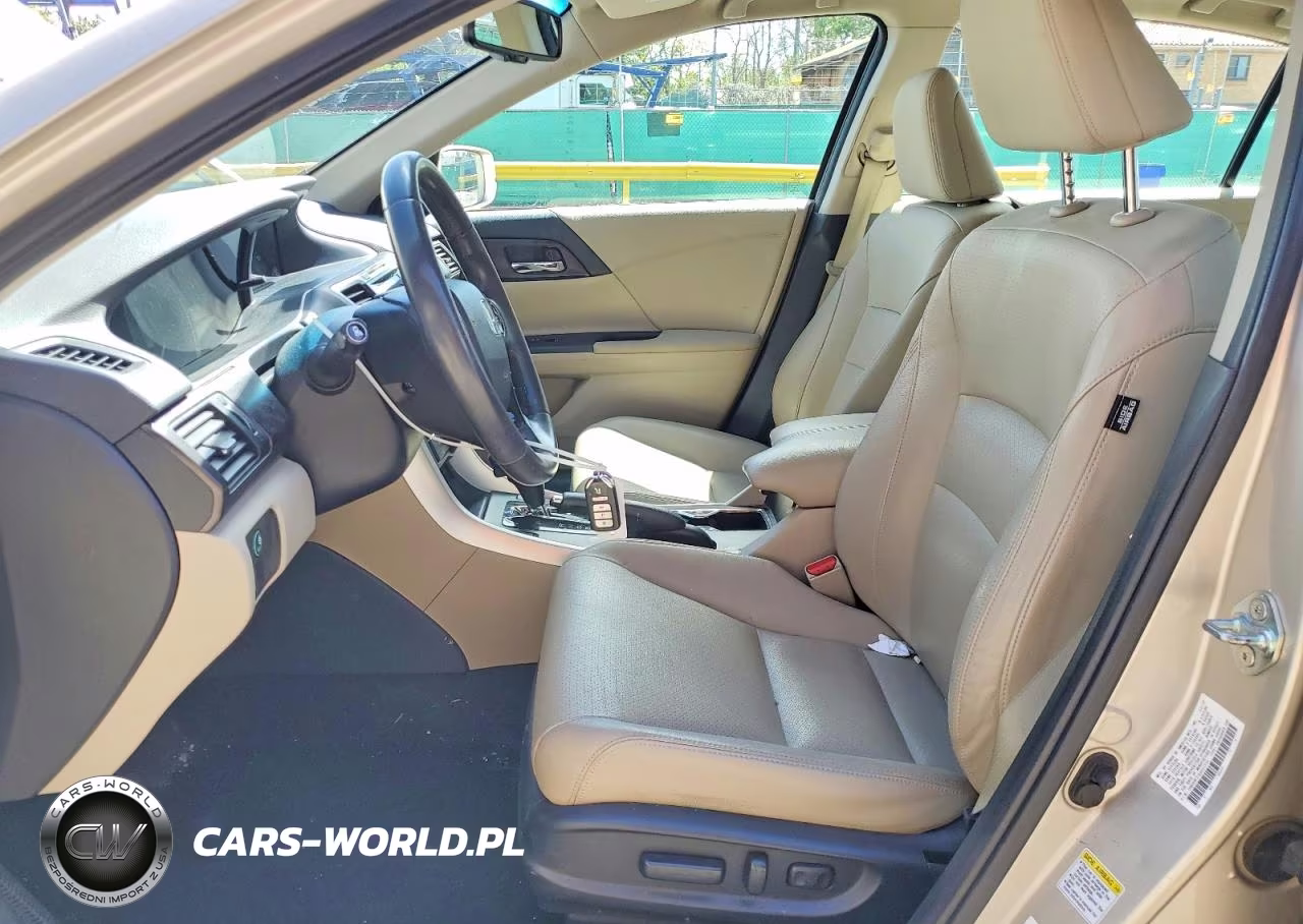 2014 Honda Accord Touring Hybrid VIN:1HGCR6F71EA001316 - 7