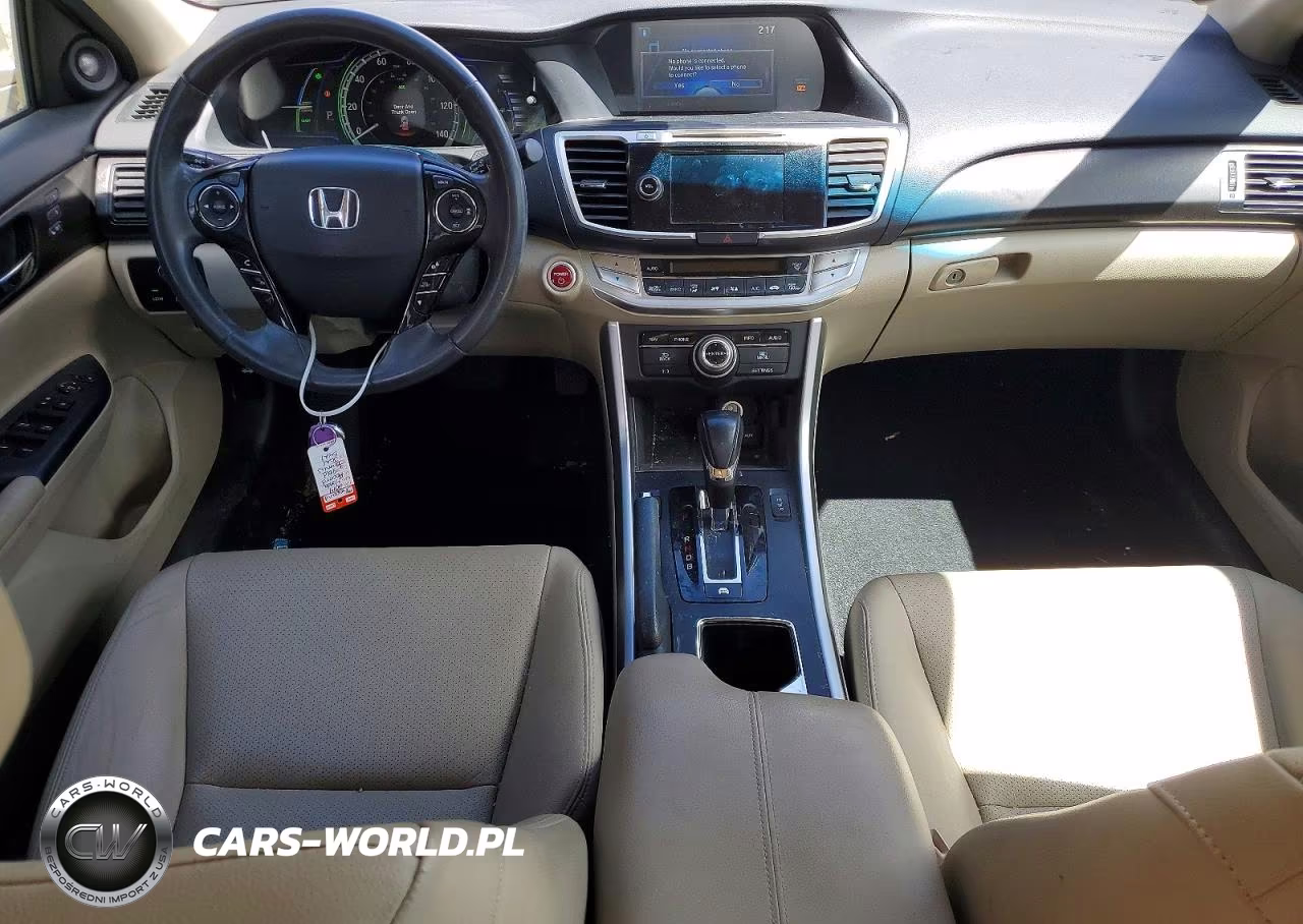 2014 Honda Accord Touring Hybrid VIN:1HGCR6F71EA001316 - 8