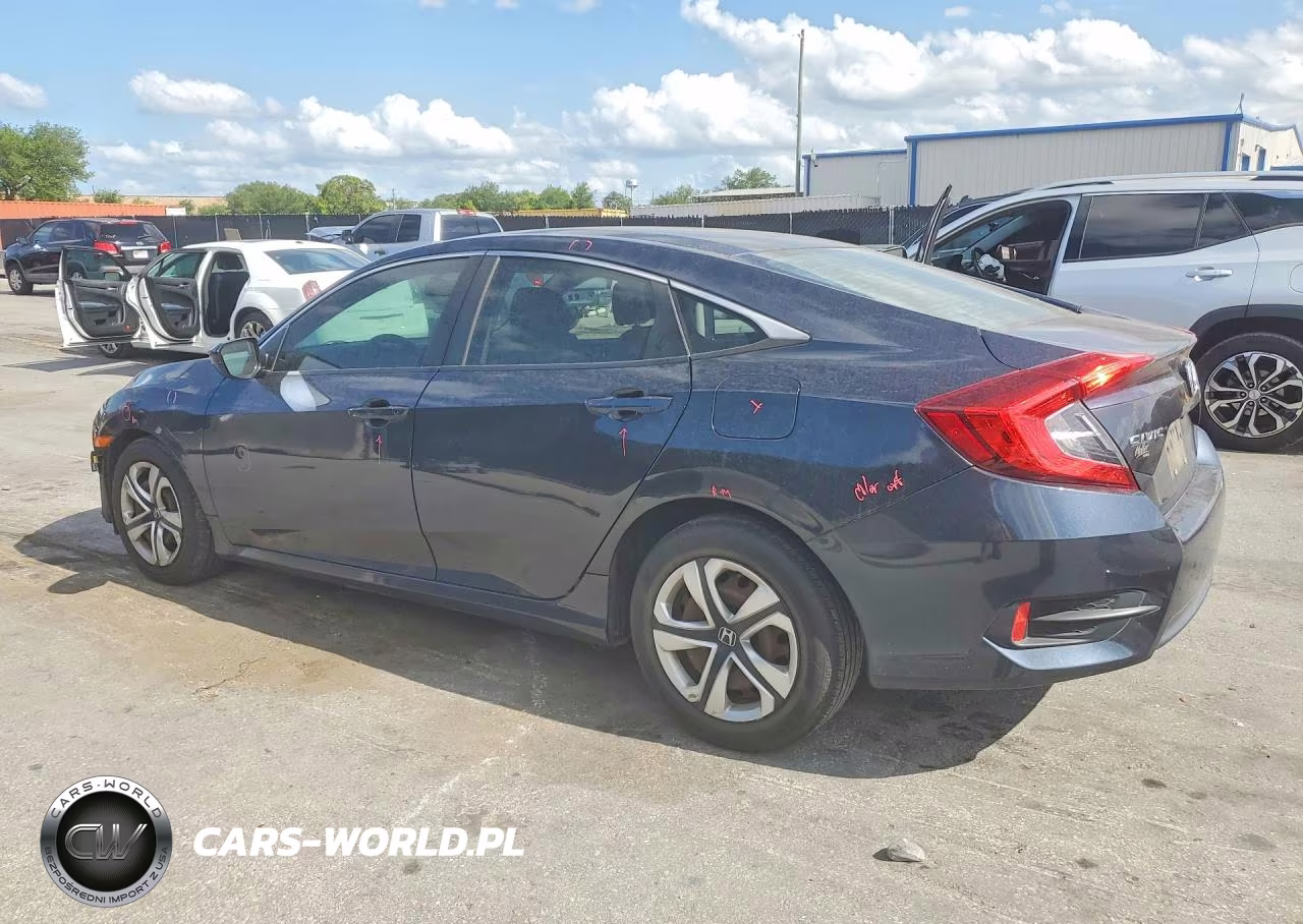 2016 Honda Civic Lx VIN:19XFC2F58GE095926 - 2