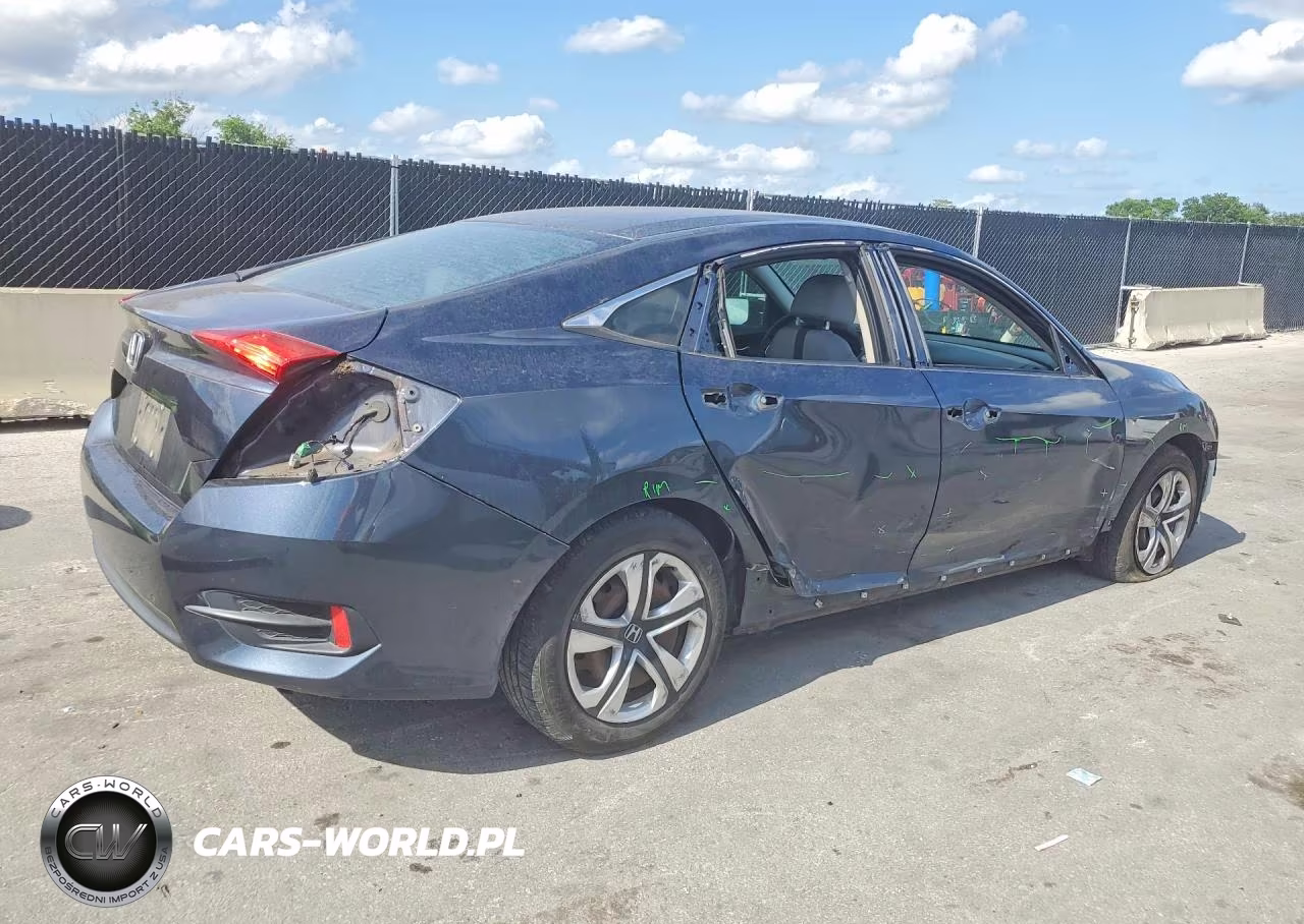 2016 Honda Civic Lx VIN:19XFC2F58GE095926 - 3